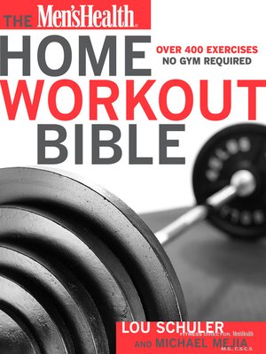 cover image of The Men's Health Home Workout Bible